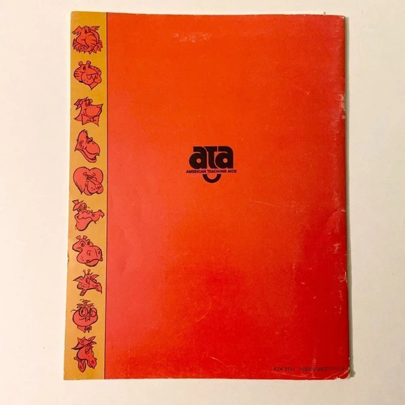 Vintage 1982 American  Teaching Aids Drill It Work Book School Skills Elmer - Picture 15 of 16